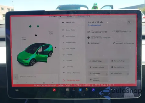 2022 Tesla Model Y Long Range Dual Motor All-Wheel Drive из США, поврежденный, VIN 7SAYGDEE2NF355158